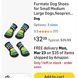 Boots Size Small For Dog/ Cat New