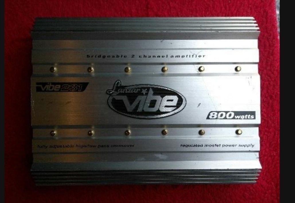 Lanzar Vibe 231 800 Watts Car Amplifier