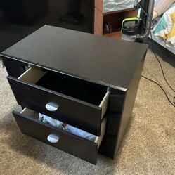 Dresser $45 🍀🎁🚚 Organizer, Tv Stand, Nightstand, Chest, Black Furniture, House Furniture 