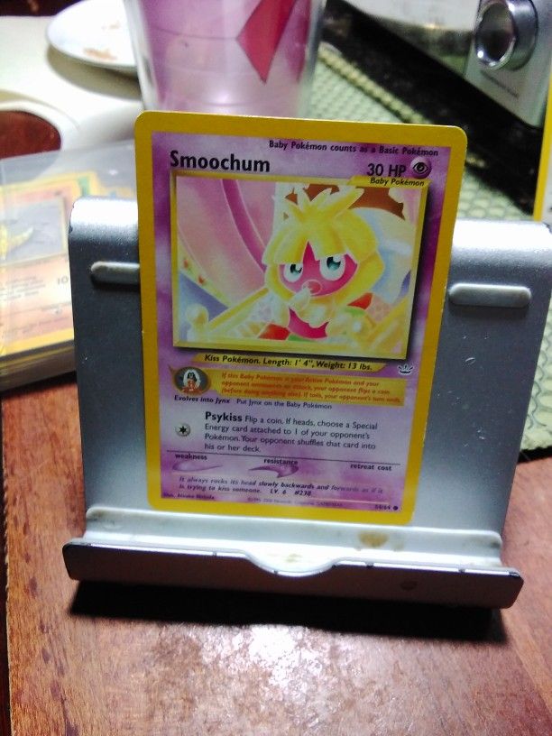 95-2000 Pokemon Smoochum 54/64