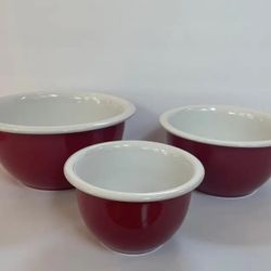 Vintage Corning Ware Nesting Bowls