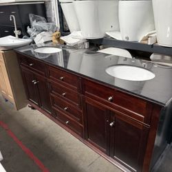 Bathroom Vanity 72”