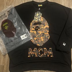 Bape Mcm Crewneck