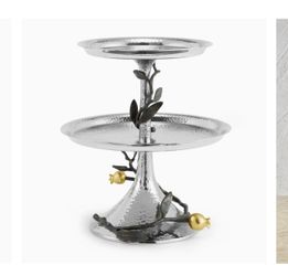 Pomegranate 2-Tier Etagere