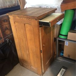 Antique Hamilton Dentist Cabinet 