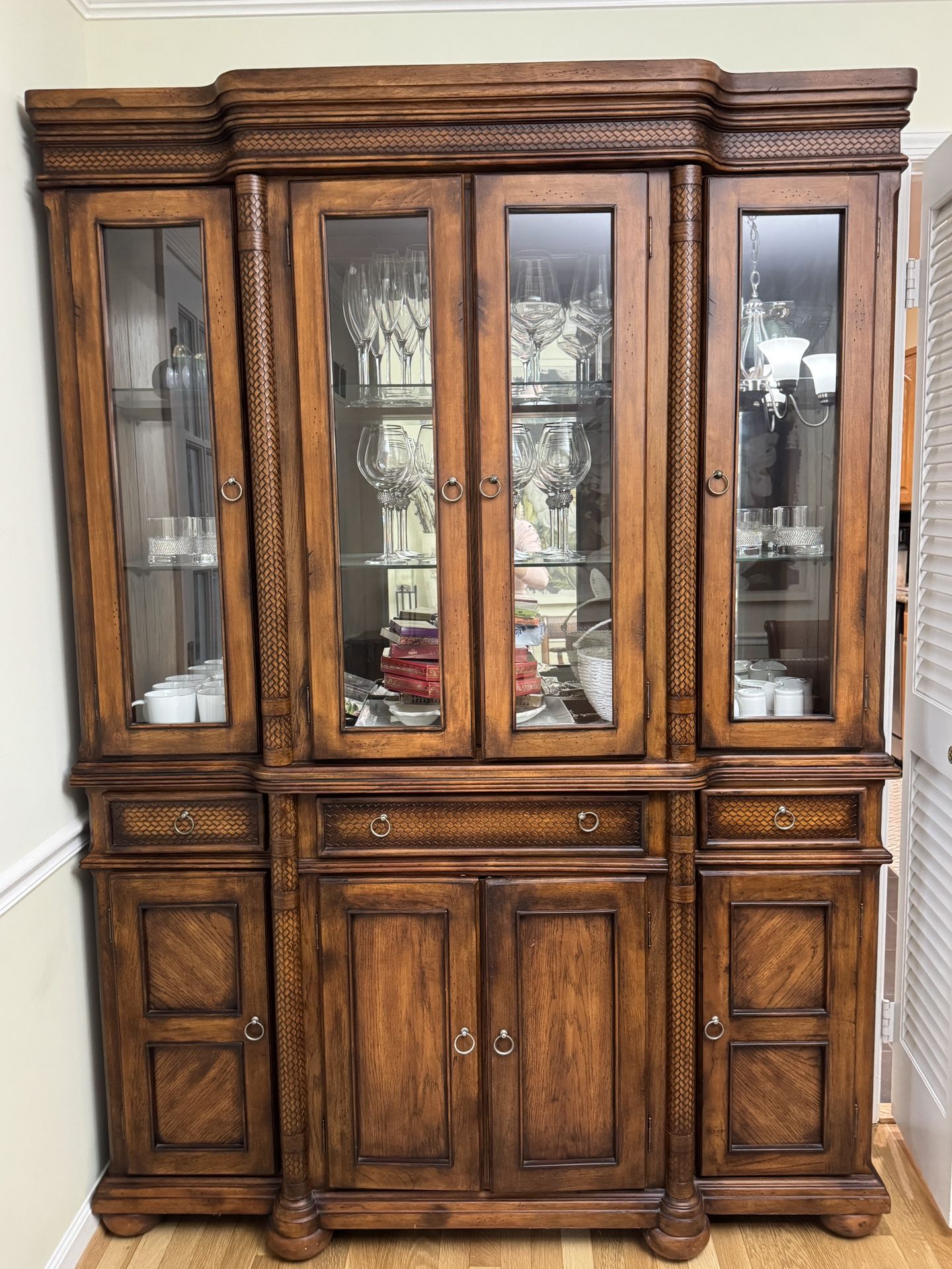 China Cabinet - Solid Wood - Tommy Bahama