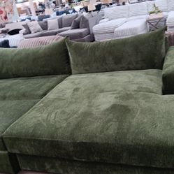 Green Sectional 