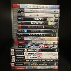 PlayStation 3 And 2 Games Lot 17 ——Look At Description