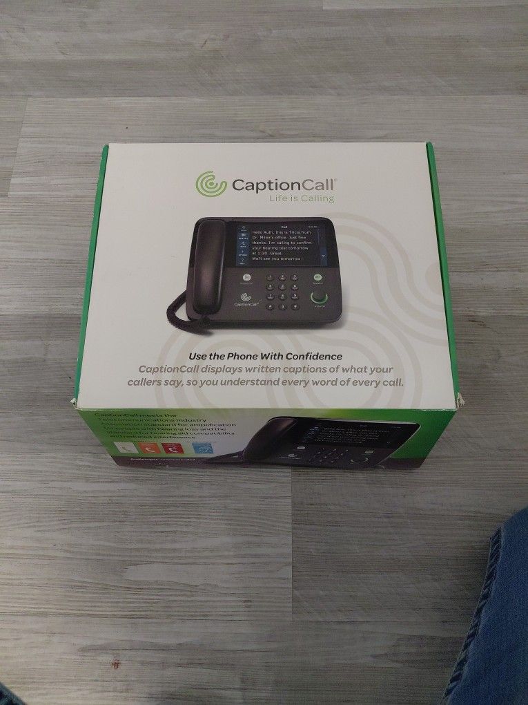 Caption Call Telephoe