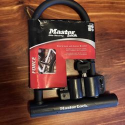 Steel Fireproof Master U Lock & Cable 