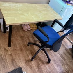 Desk And Chair