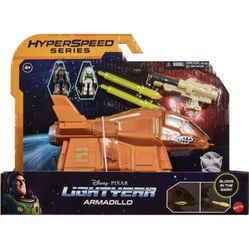 Disney Pixar Lightyear hyperspeed series armadillo with Izzy and light year