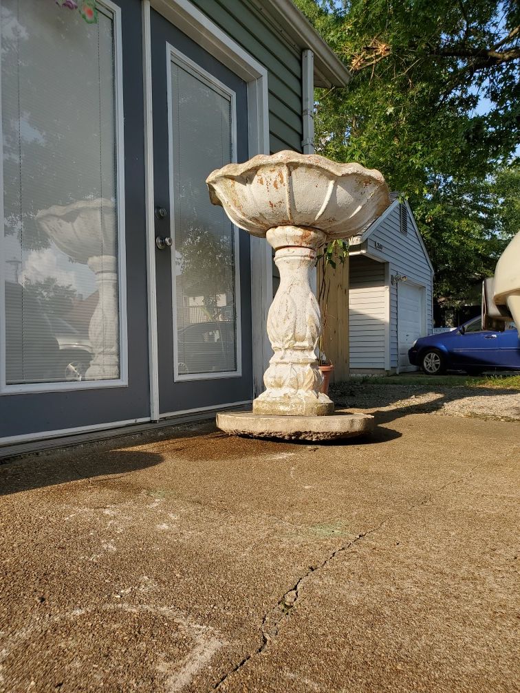 Concrete fountain for sale!