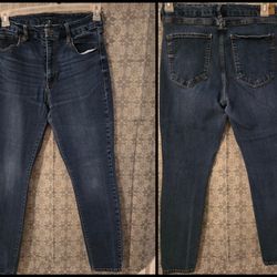 Aeropostale High Rise Curvy Jeggings 14