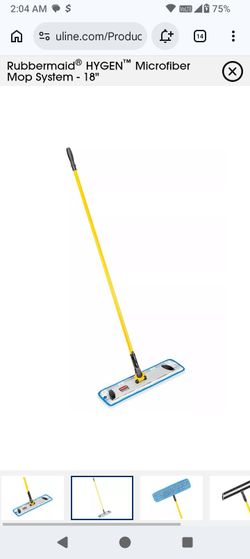 NEW! Rubbermaid Microfiber Extension Mop
