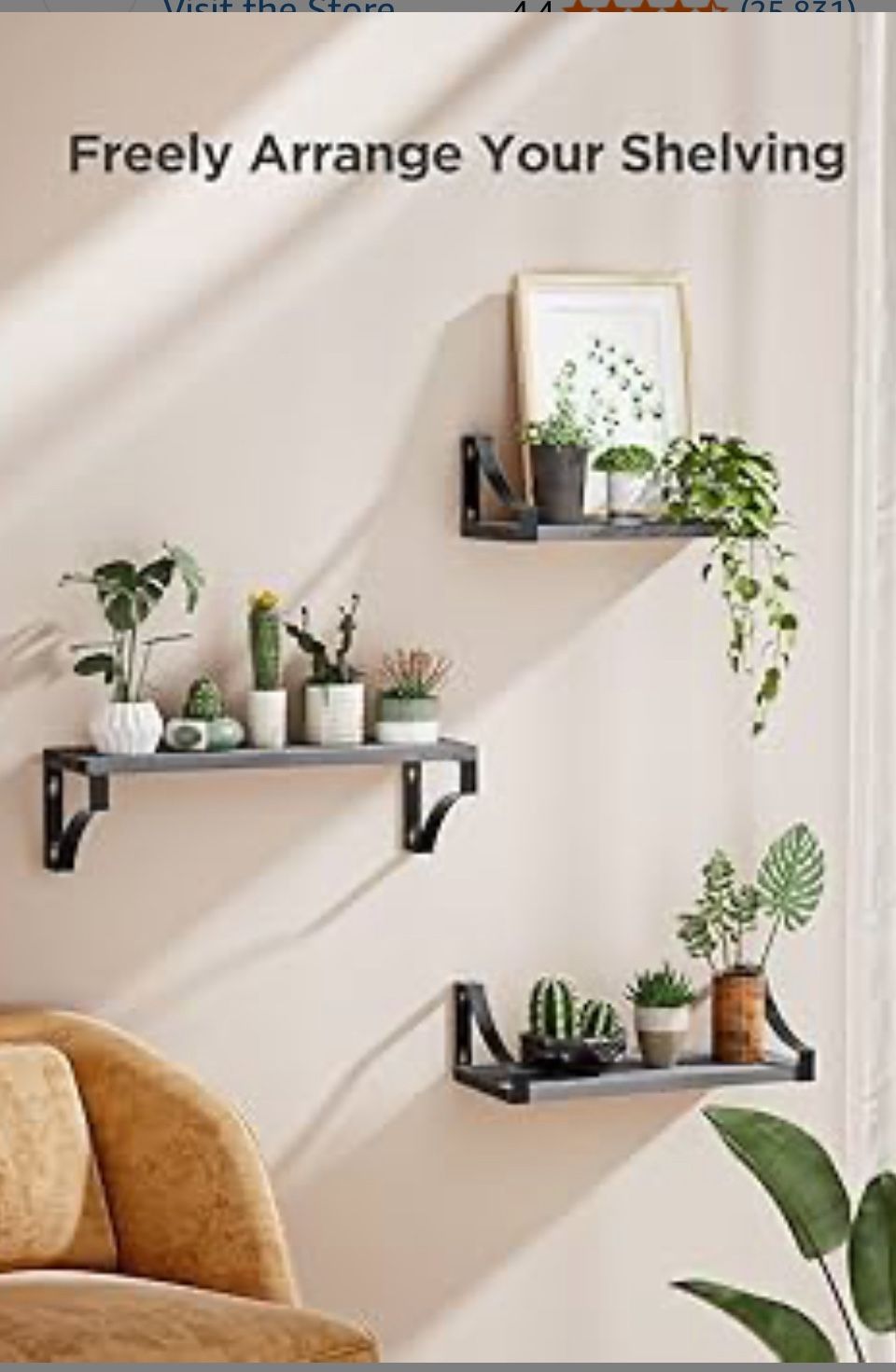 Amanda Floating Shelves Model AMFS03