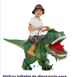 Dinosaurio costume  inflable