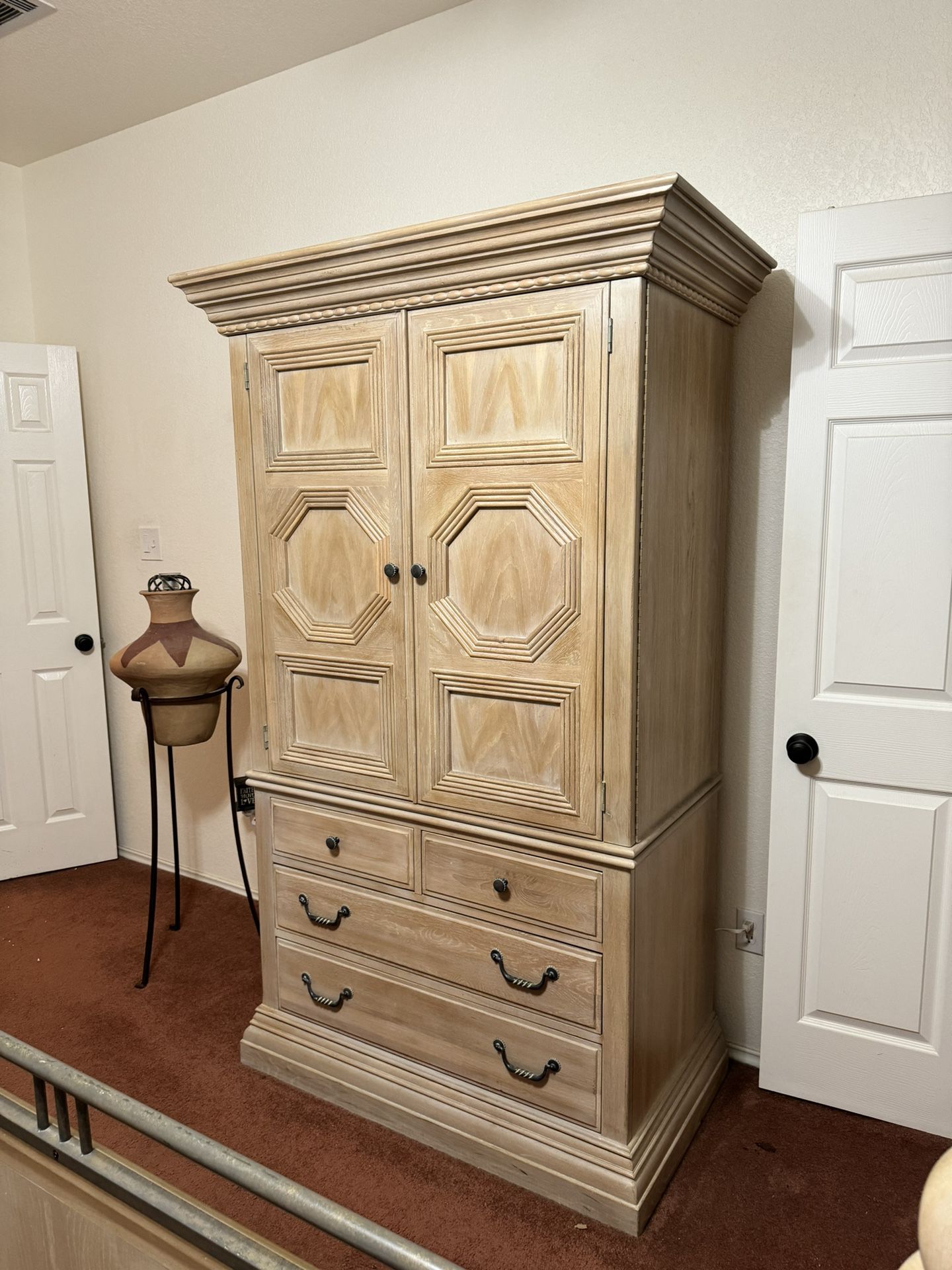 King Bed Frame +Armoire