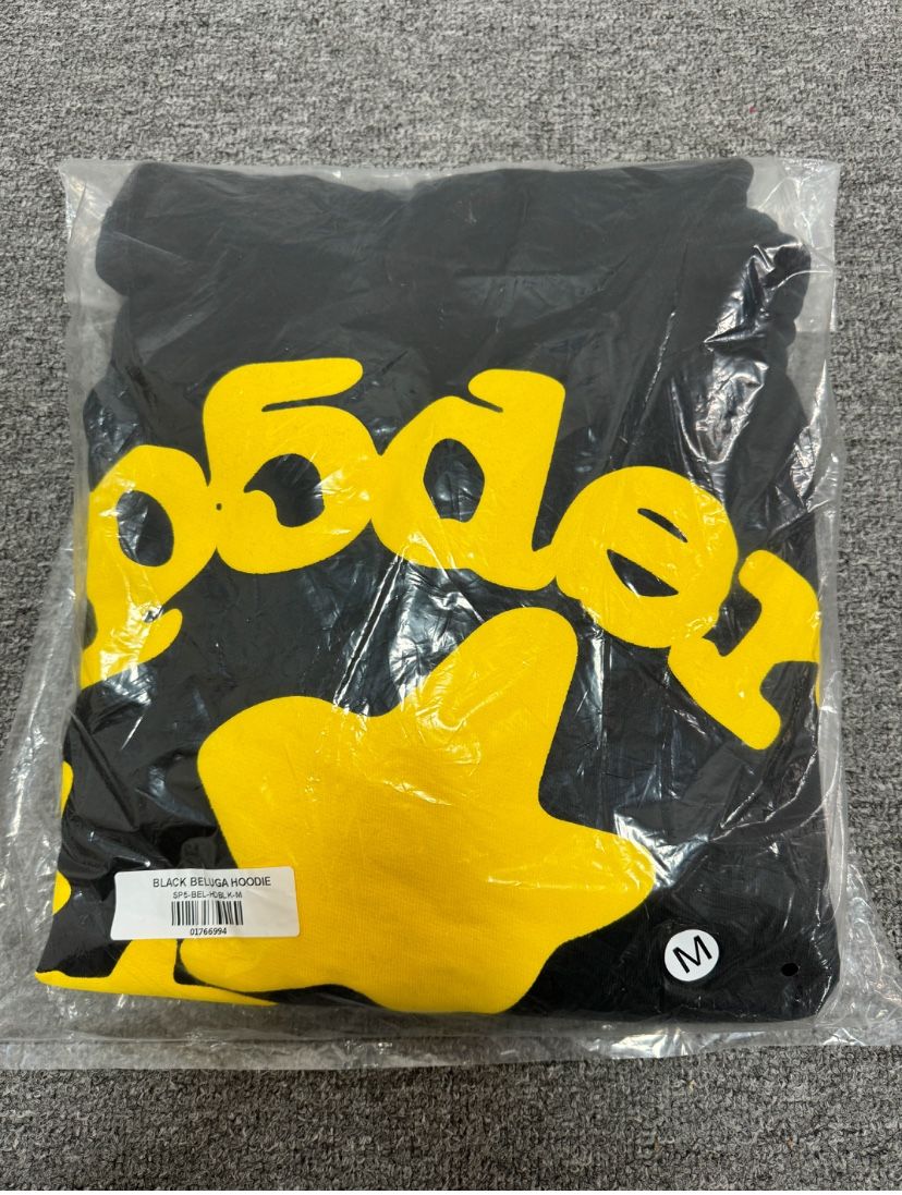 Yellow Sp5der Hoodie