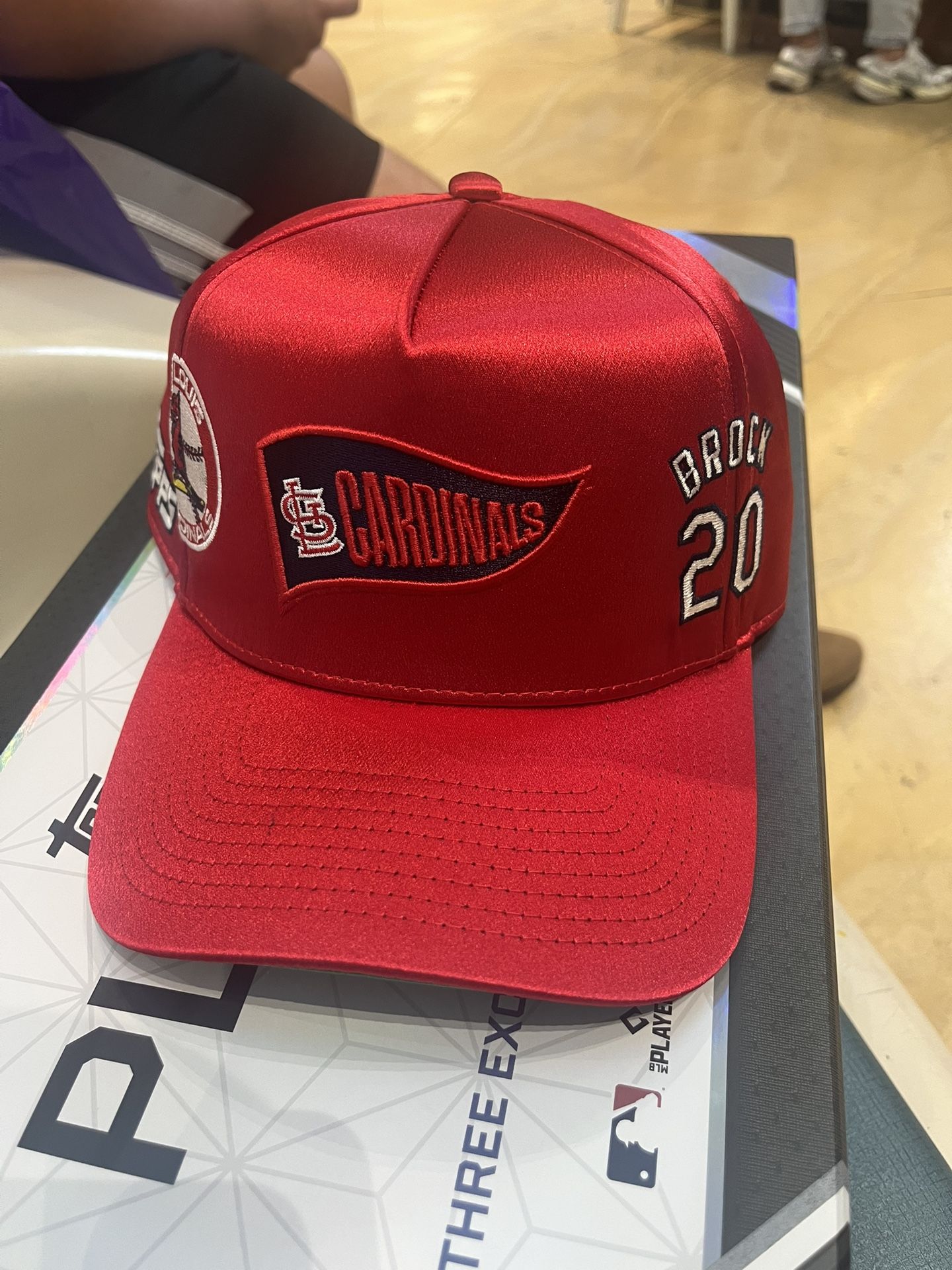 Mitchell And Ness Cardinals Hat Lou Brock