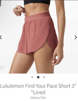 Lululemon Find Your Pace Shorts Size 10