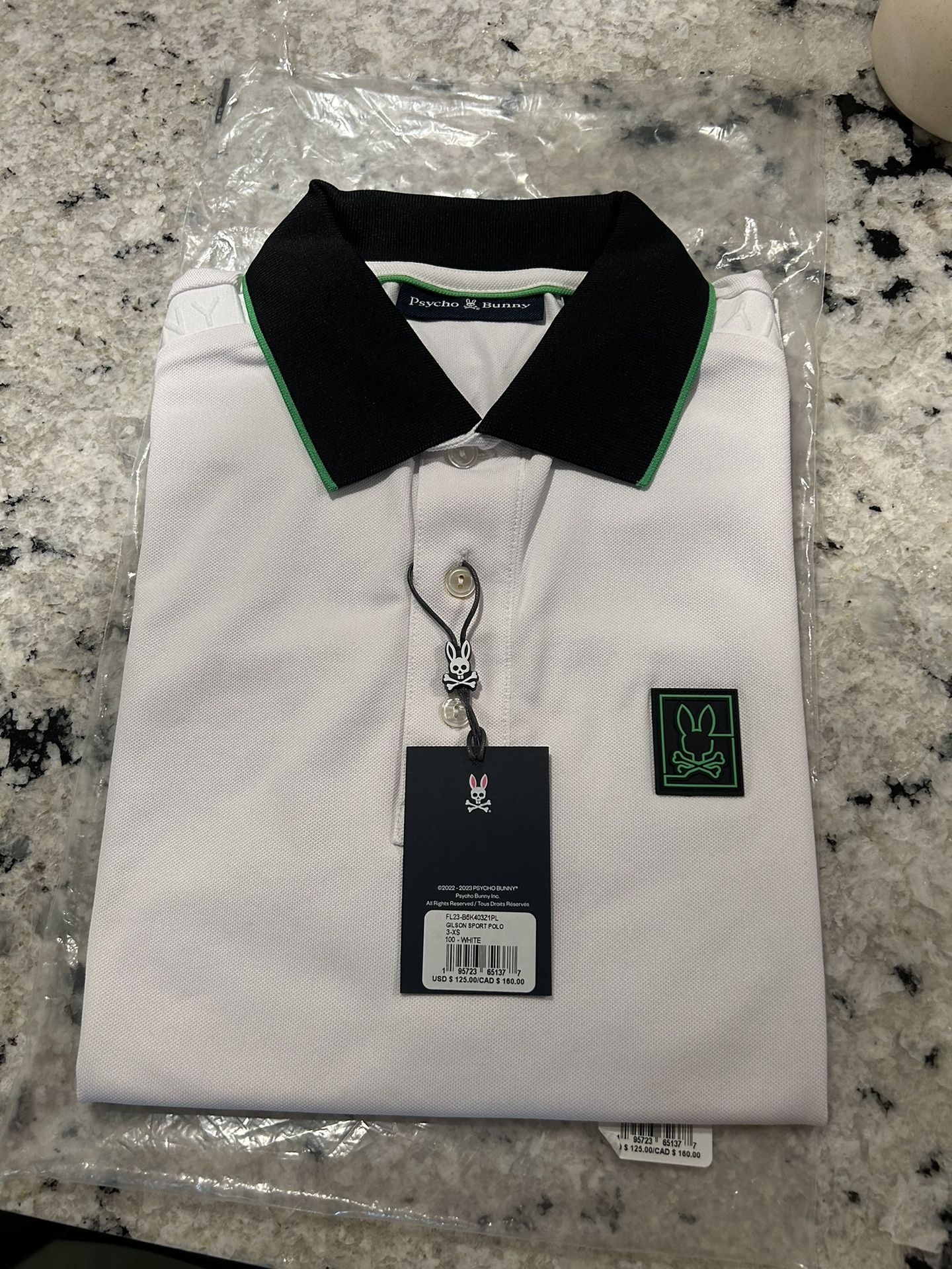 Original Psycho Bunny Polo Size 3