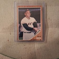 1962 Topps Willie Mays