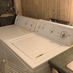 Washer and Dryer Set 