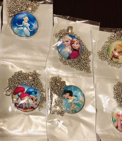Disney Princess Necklaces for girls