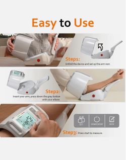 New Neubutyan Automatic Upper-Arm Blood Pressure Monitor with Large Backlit Display