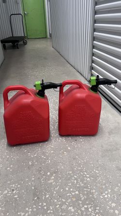 Two 5-Gallon Gas Cans