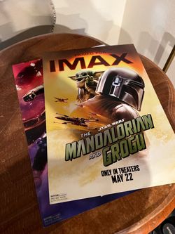 The Mandalorian and Grogu IMAX Posters