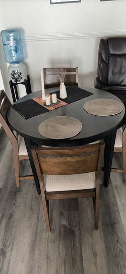 Table and chairs