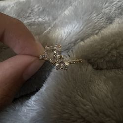 pandora 2 Hearts Promise Ring. 