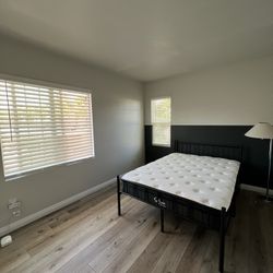 Twin Sized Bed Frame And Mattress