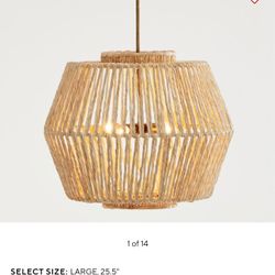 Pottery Barn Penant Light