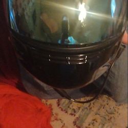 Black Shoei Helmet 