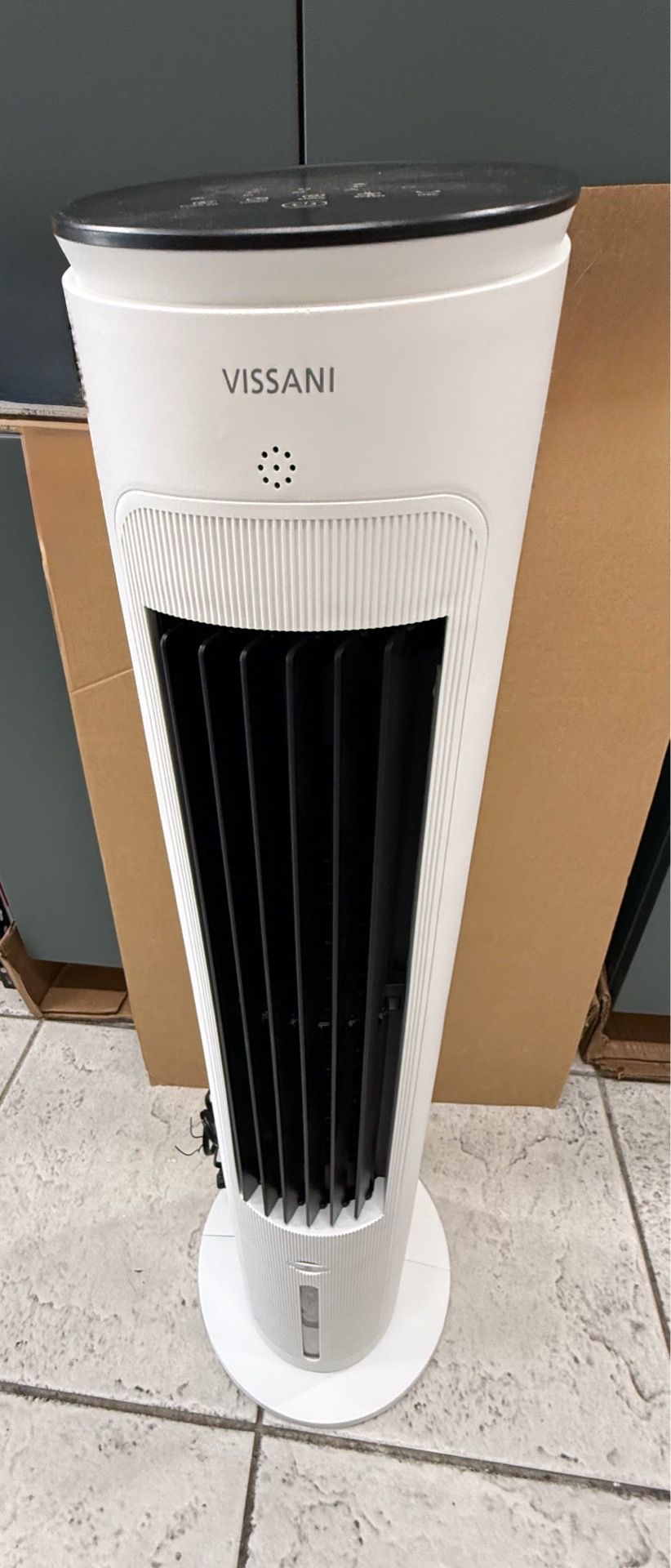 VISSANI - Evaporative Cooler - 1gal, 210 CFM, for an Area Up To 215 sq ft