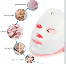 different colors LED facial beauty mask 7 different colors