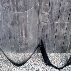 Pair of Windscreens for Suzuki Burgman 400