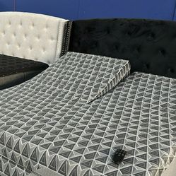 Split Head Queen Mattress + Adjustable Base!
