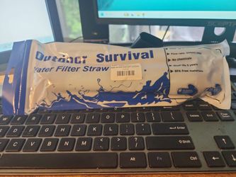 Emergency Survival Water Straw