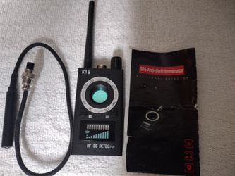 Rf hidden camera detector