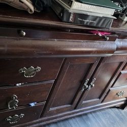 Solid Hard Wood Dresser