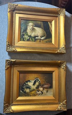 David Grace Gold Frame Painting’s