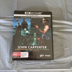 Escape From New York / They Live / The Fog / Prince Of Darkness (John Carpenter 4K Collection)