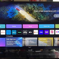 50 Inch LG Smart TV with Smart Remote 