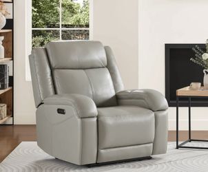 Isaac Wall Hugger Power Recliner with Headrest