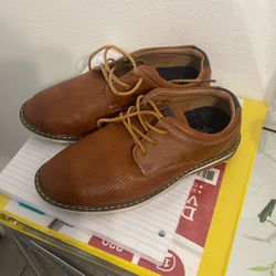 Zapato De Niño De Piel Talla 4