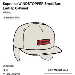 Supreme Wind stopper Ear Flap Small Box Logo Hat